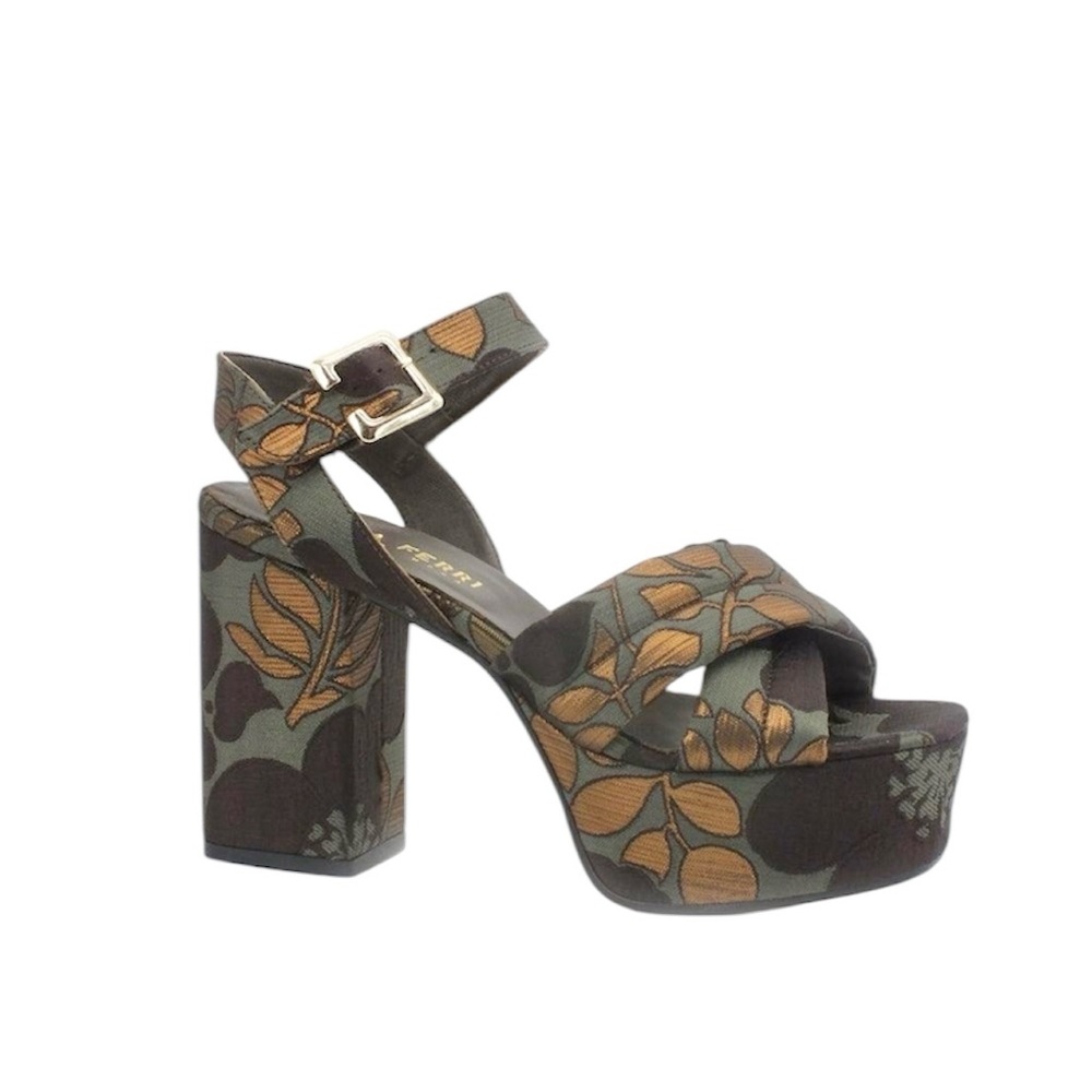 Paola Ferri Giselle Platform Sandals. Size 36 IT